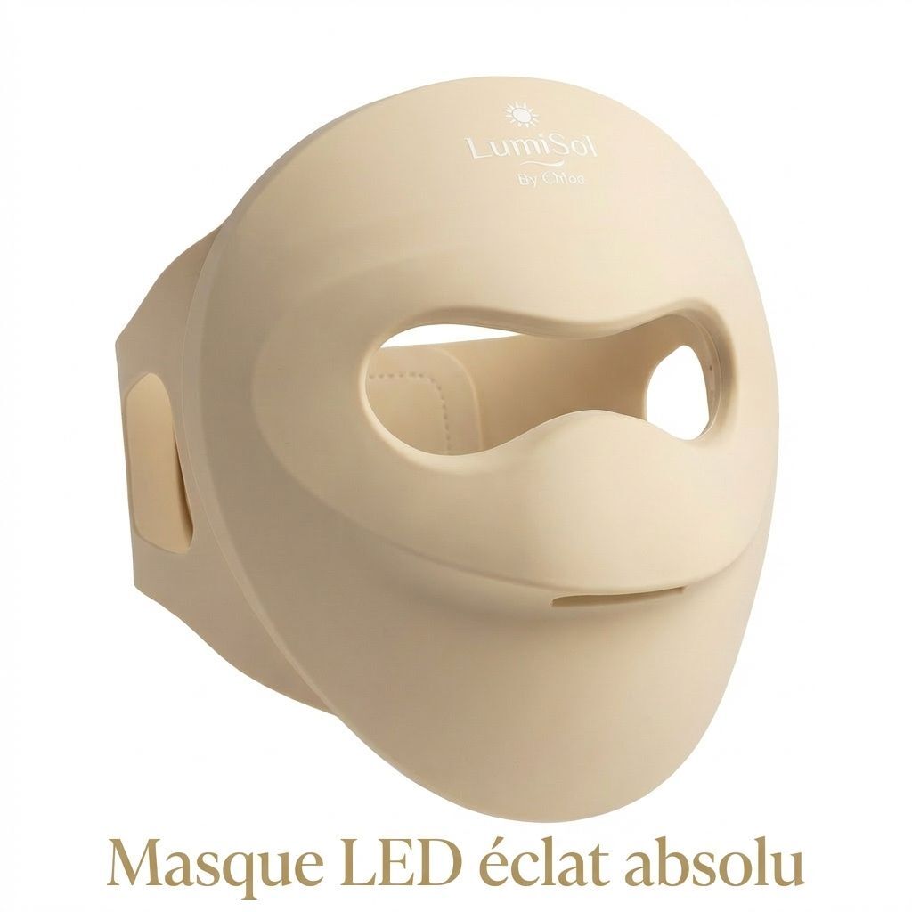 Masque LED Éclat Absolu - LumiSol by Chloé